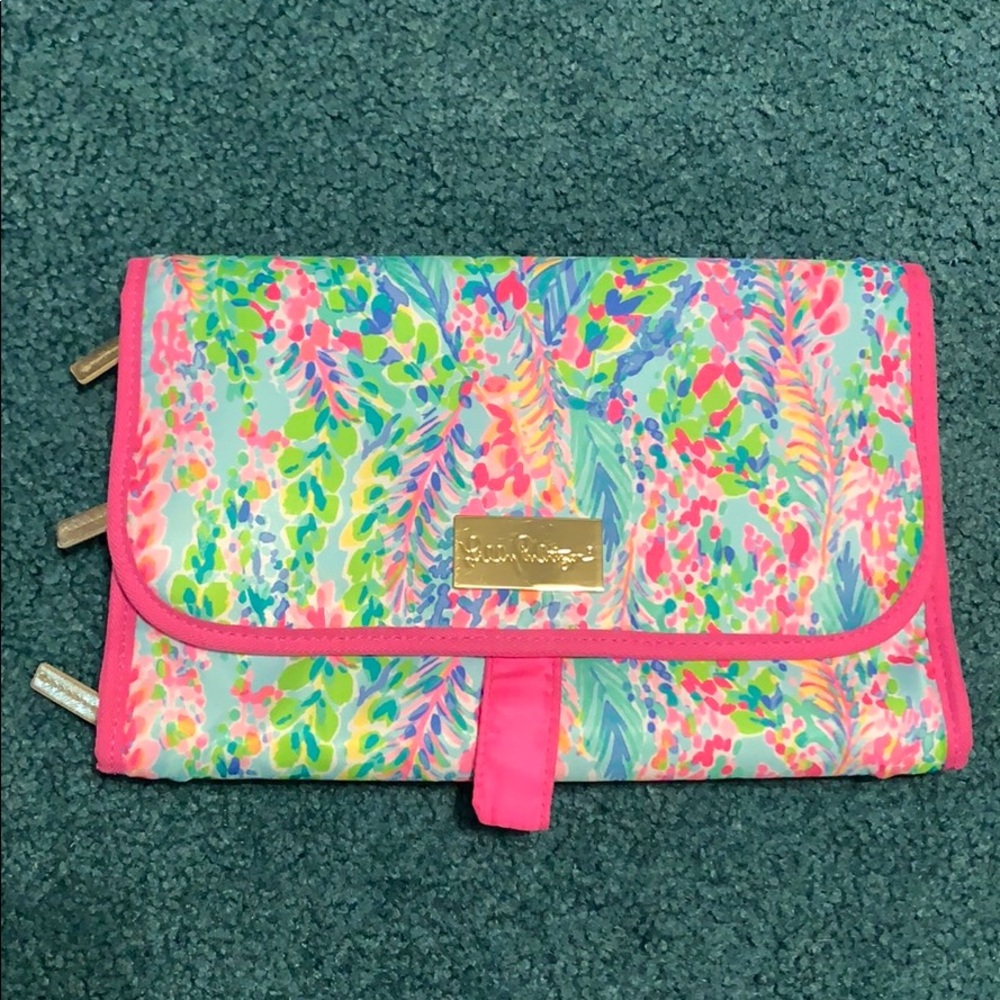 Lilly Pulitzer Hanging Travel Cosmetic Bag